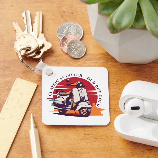 Porte-clés Scooter classique (Bureau)