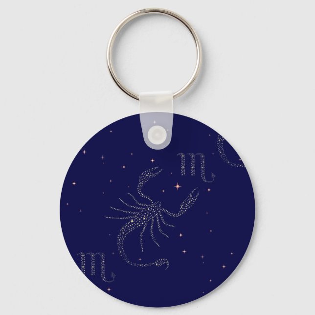Porte-clés scorpio étoiles (Recto)