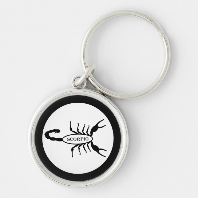 Porte-clés Scorpio noir Scorpion étoile (Devant)