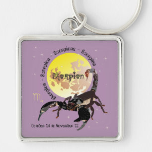 Porte-clés Scorpio October 24 à novembre 22 Keychain