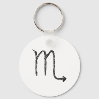 Porte-clés Scorpio. Panneau astrologie zodiaque.
