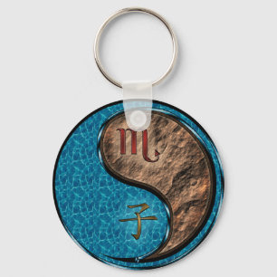 Porte-clés Scorpio & Rat Terre