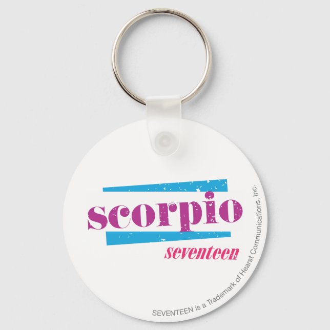 Porte-clés Scorpio violet (Recto)