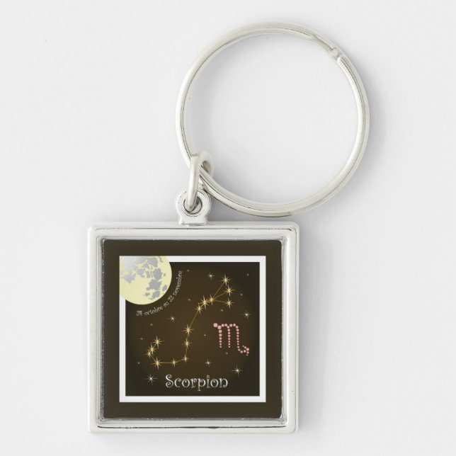 Porte-clés Scorpion 24 oct au 22 nov. Schlüsselanhänger (Devant)