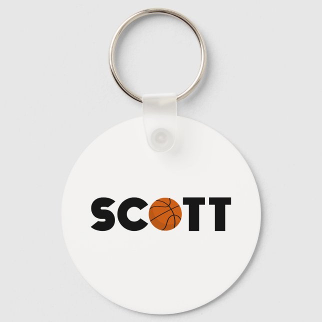 Porte-clés Scott Basket (Recto)