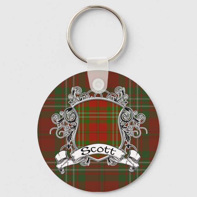 Porte-clés Scott Tartan Shield (Recto)