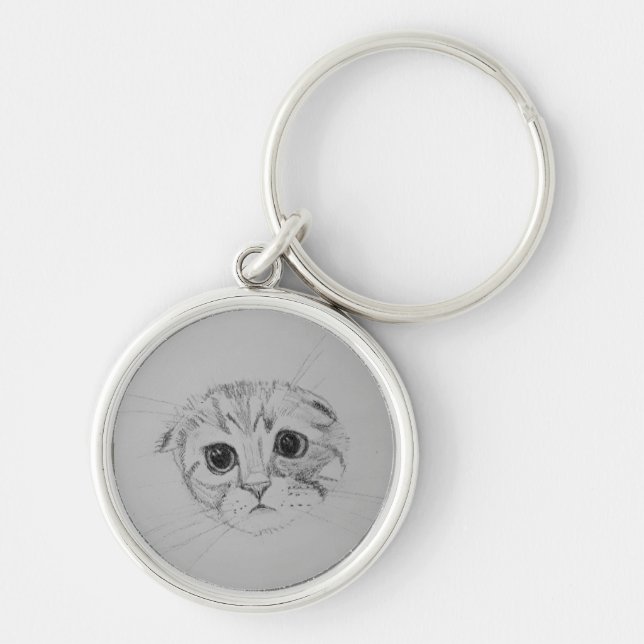 Porte-clés Scottish Fold Kitten Porte - clé (Devant)