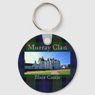 Porte-clés Scottish Murray Clan Tartan Blair Castle