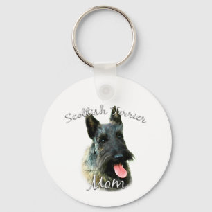 Porte-clés Scottish Terrier (brindle) Maman 2