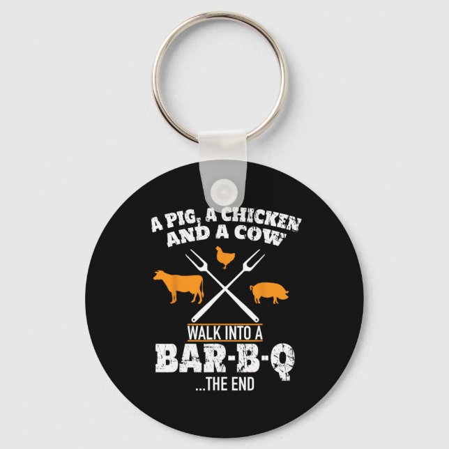 Porte-clés Scout Et Co. Un Cochon (Recto)