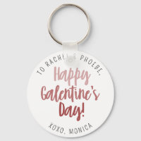 Script moderne Happy Galentine's Day Keepsaké cade