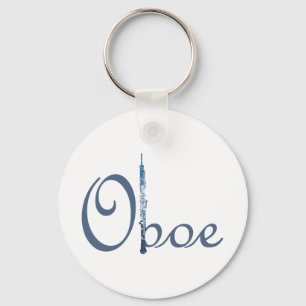 Porte-clés Script Oboe