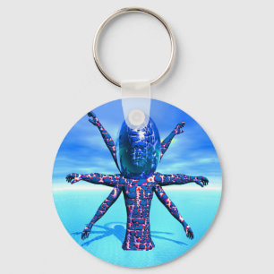 Porte-clés Sculpture Alien