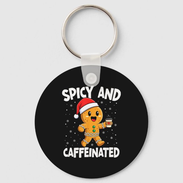 Porte-clés Scy And Caffeinated Coffee Women Gingerbread Chris (Recto)