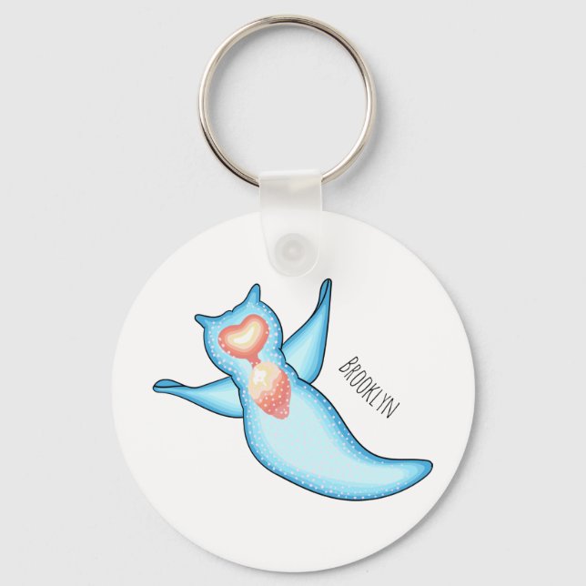 Porte-clés Sea angel cartoon (Recto)