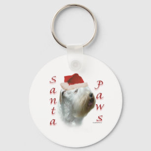 Porte-clés Sealyham Terrier Père Noël Paws