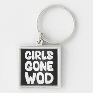 Porte-clés Séance d'entraînement de WOD allée par filles d