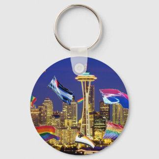 Porte-clés Seattle Pride