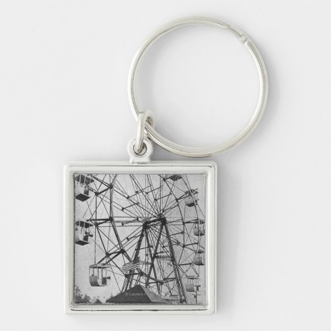 Porte-clés Seattle, Washington Yukon-Pacific Expo Ferris (Devant)