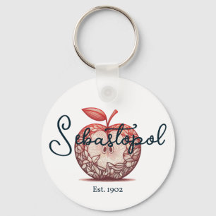 Porte-clés Sebastopol California Gravenstein Apple Fair