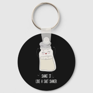 Porte-clés Secouer Comme Un Shaker De Sel Drôle Drôle Mignonn