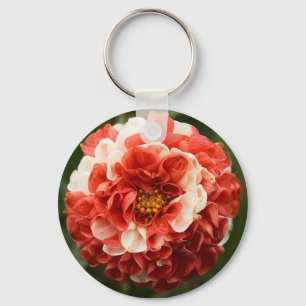 Porte-clés Secousse de dahlia de Pom Pom