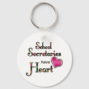 Porte-clés Secrétaires Have Heart d'école