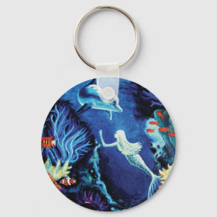 Porte-clés Secrets Of The Coral Reef - Mermaid Key Chain