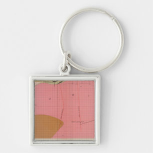 Porte-clés Section horizontale du Lode Comstock Sud