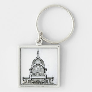 Porte-clés Section transversale de la cathédrale de St Paul