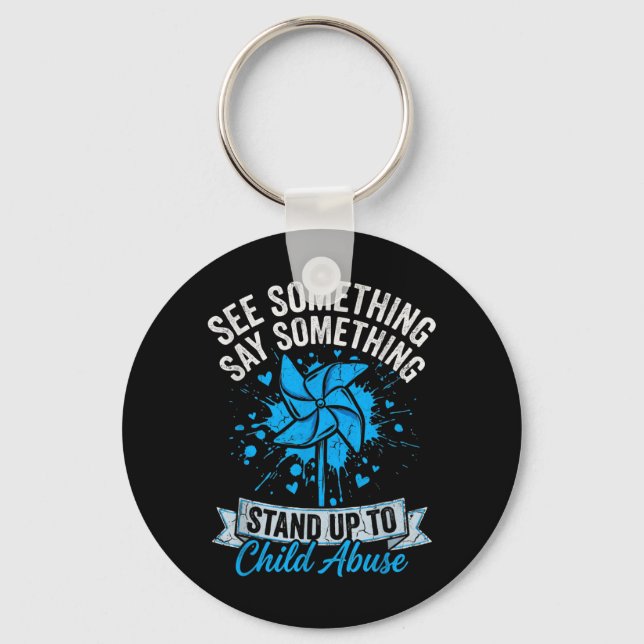 Porte-clés See Something Say Something Pinwheel Child (Recto)