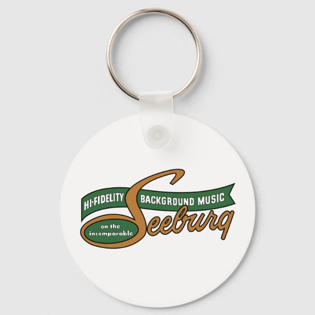 Porte-clés Seeburg 1000 Music Logo Keychain (Recto)