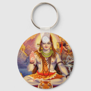 Porte-clés Seigneur Shiva Meditating Keychain