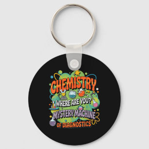 Porte-clés Semaine Laboratoire De Chimie 2025 Machine Mystère