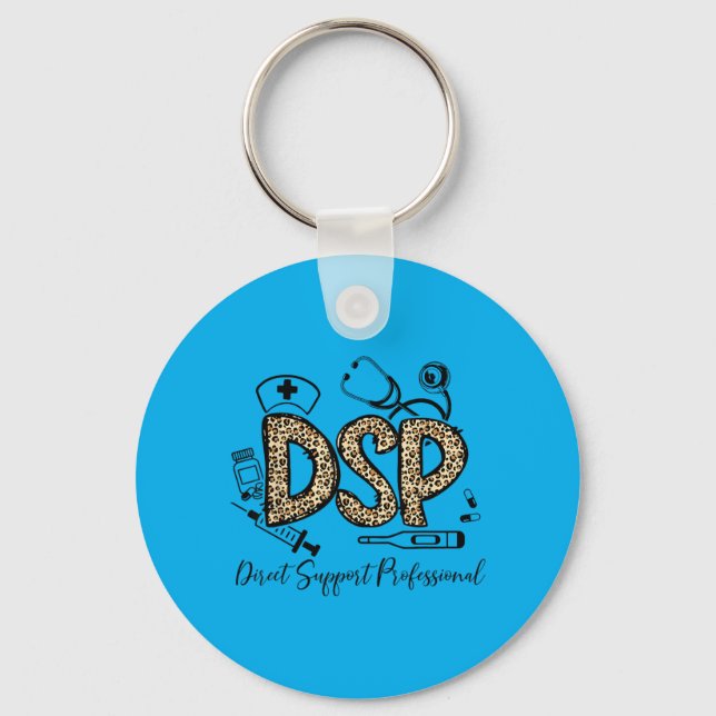 Porte-clés Semaine professionnelle Funny Leopard DSP Direct S (Recto)