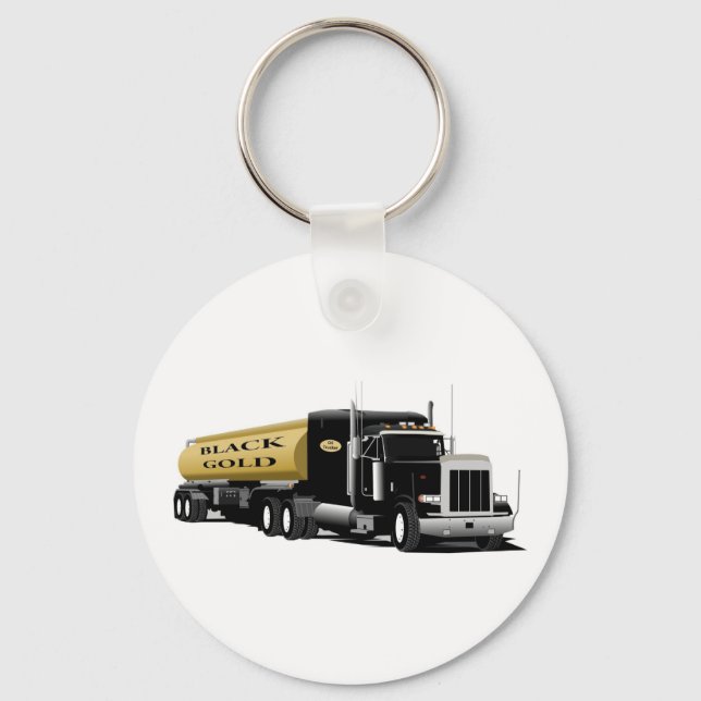 Porte-clés Semi-or noir (Recto)