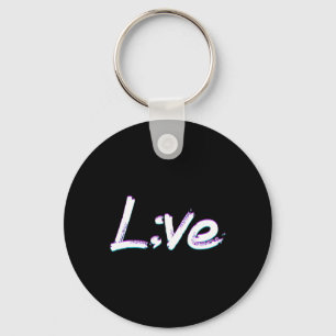 Porte-clés Semicolon en direct Sensibilisation à la préventio