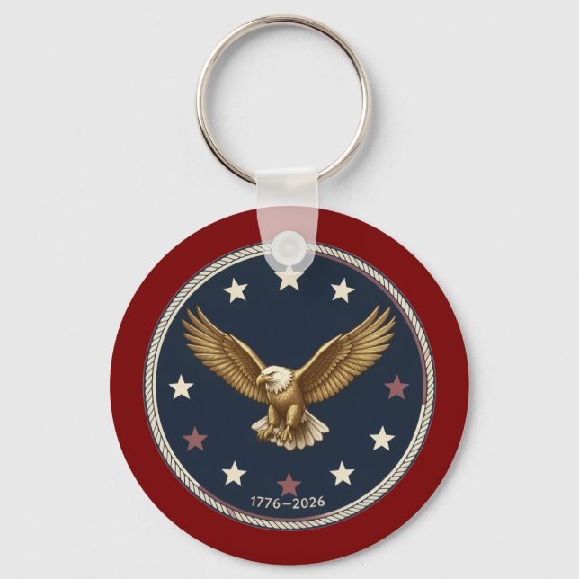 Porte-clés Semiquincentenaire 250e Anniversaire (Recto)