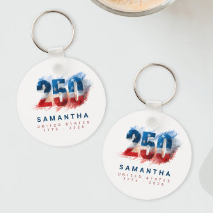 Porte-clés Semiquincentenaire des États-Unis 250e anniversair