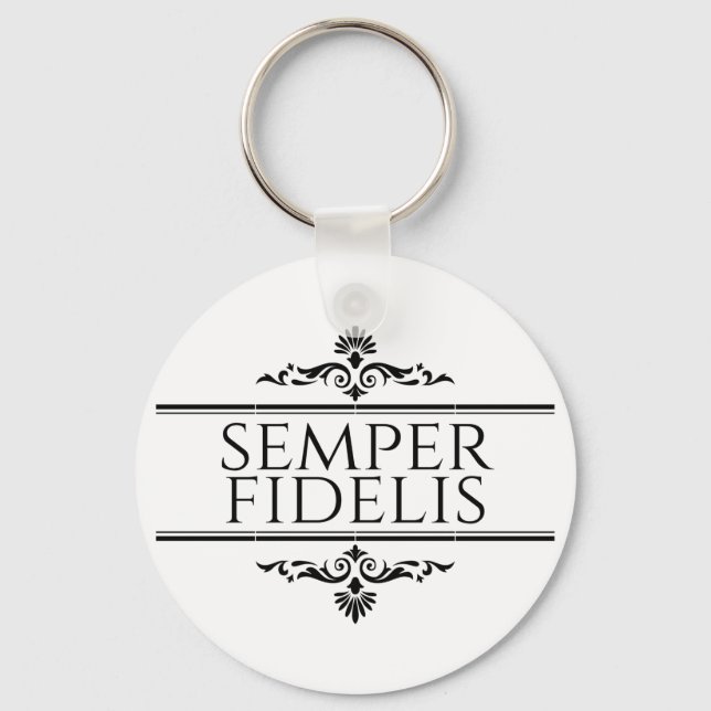 Porte-clés Semper Fidelis (Recto)