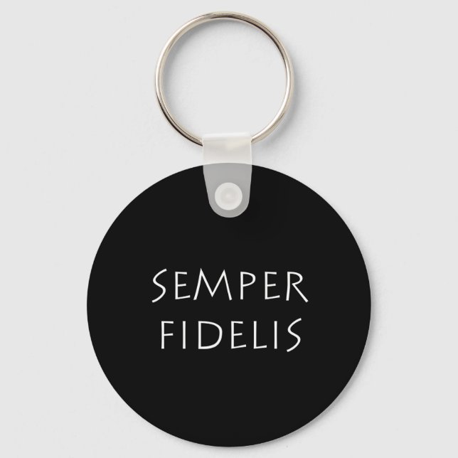 Porte-clés Semper Fidelis (Recto)