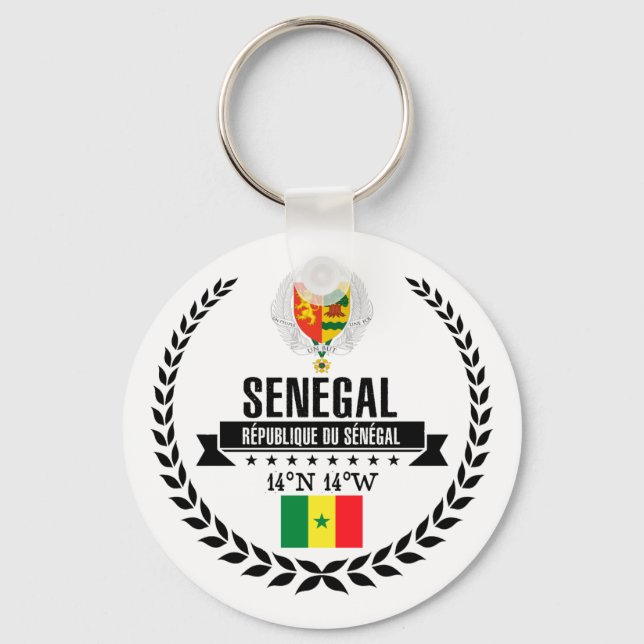 Porte-clés Sénégal (Recto)