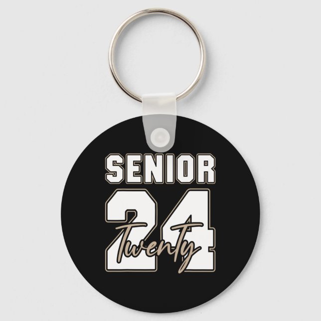 Porte-clés Senior 2024 Class Of 2024 Back To School Graduatio (Recto)