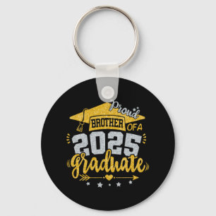 Porte-clés Senior 2025 Fier Frère D'Un Cl De 2025 Graduati