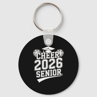 Porte-clés Senior 2026 cheer team mom high school graduation