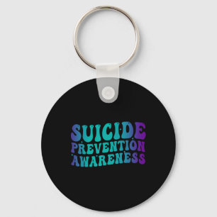 Porte-clés Sensibilisation à la prévention du suicide Super T