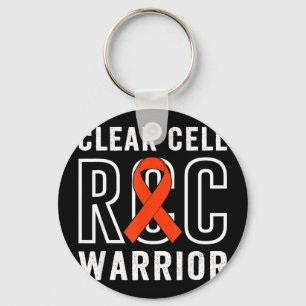 Porte-clés Sensibilisation au cancer du rein de la cellule cl