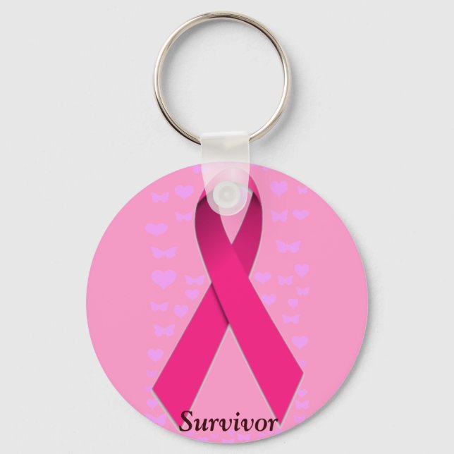 Porte-clés Sensibilisation au cancer du sein_ (Recto)