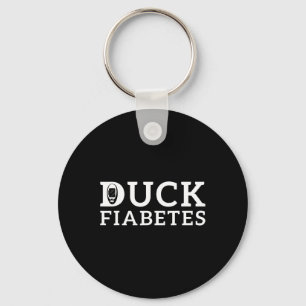 Porte-clés Sensibilisation au diabète par le canard