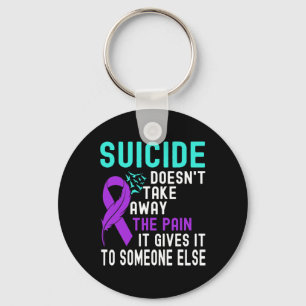 Porte-clés Sensibilisation au suicide Prévention du suicide
